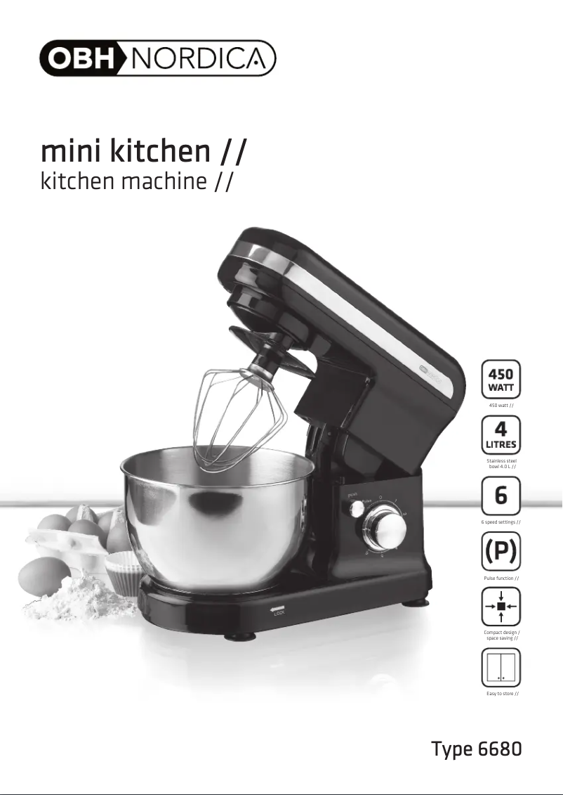 Imagen de la primera página del manual del dispositivo 6680 Mini