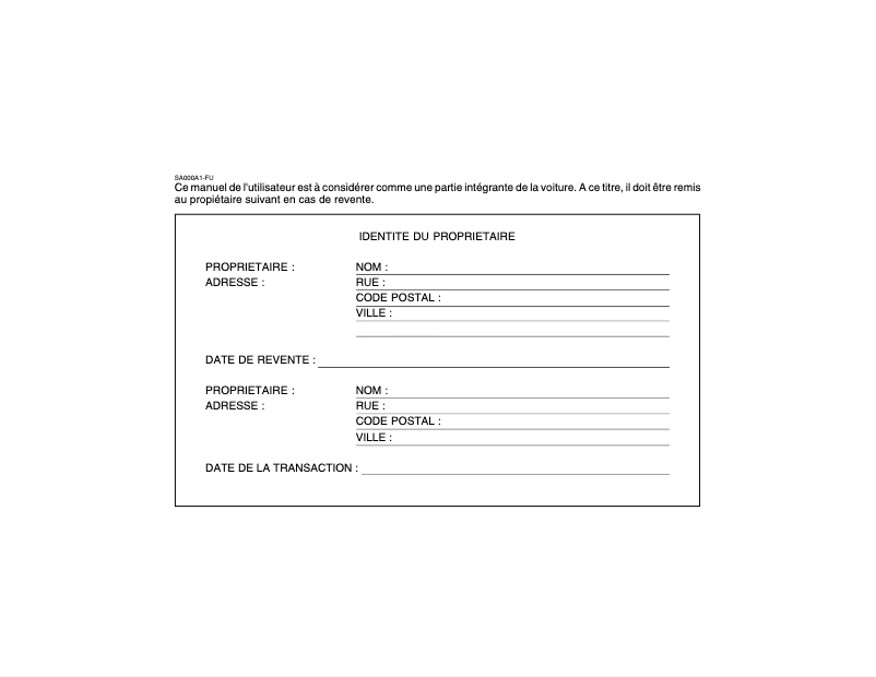 Imagen de la primera página del manual del dispositivo Accent (2004)