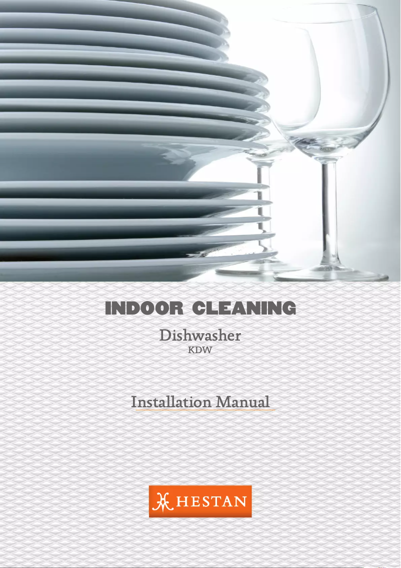 Imagen de la primera página del manual del dispositivo KDW24BK