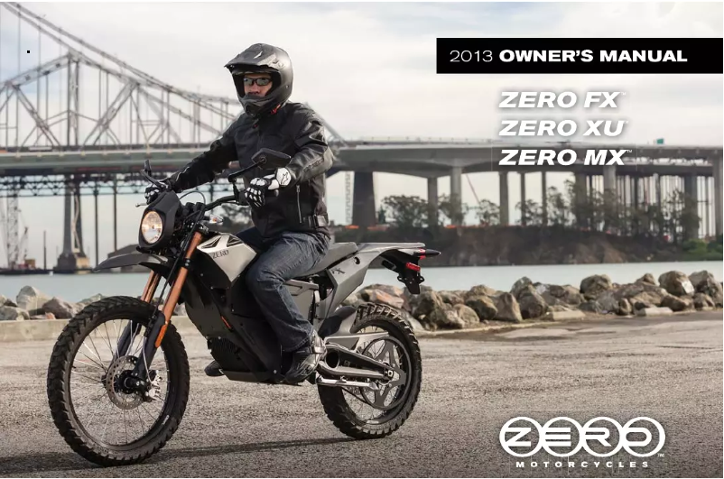 Página 1 del manual Manual de usuario Zero XU (2013)