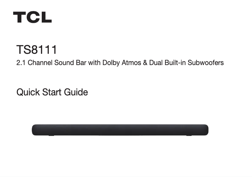 Página nº 1 - Guía de inicio rápido TCL Alto 8i TS8111