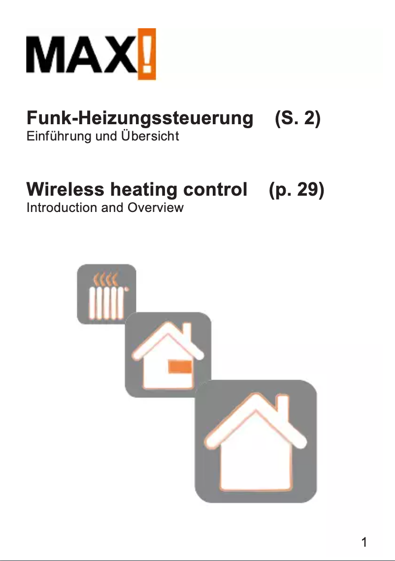 Página 1 del manual Manual de usuario MAX BC-LGW-O-TW