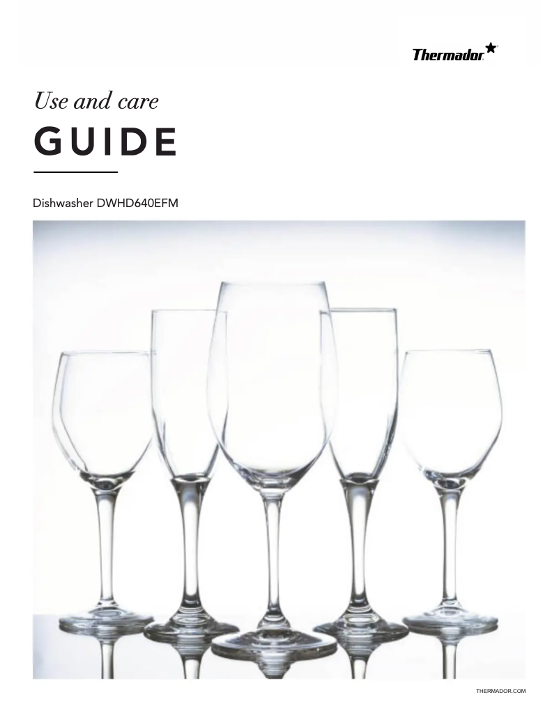 Imagen de la primera página del manual del dispositivo DWHD640EFM