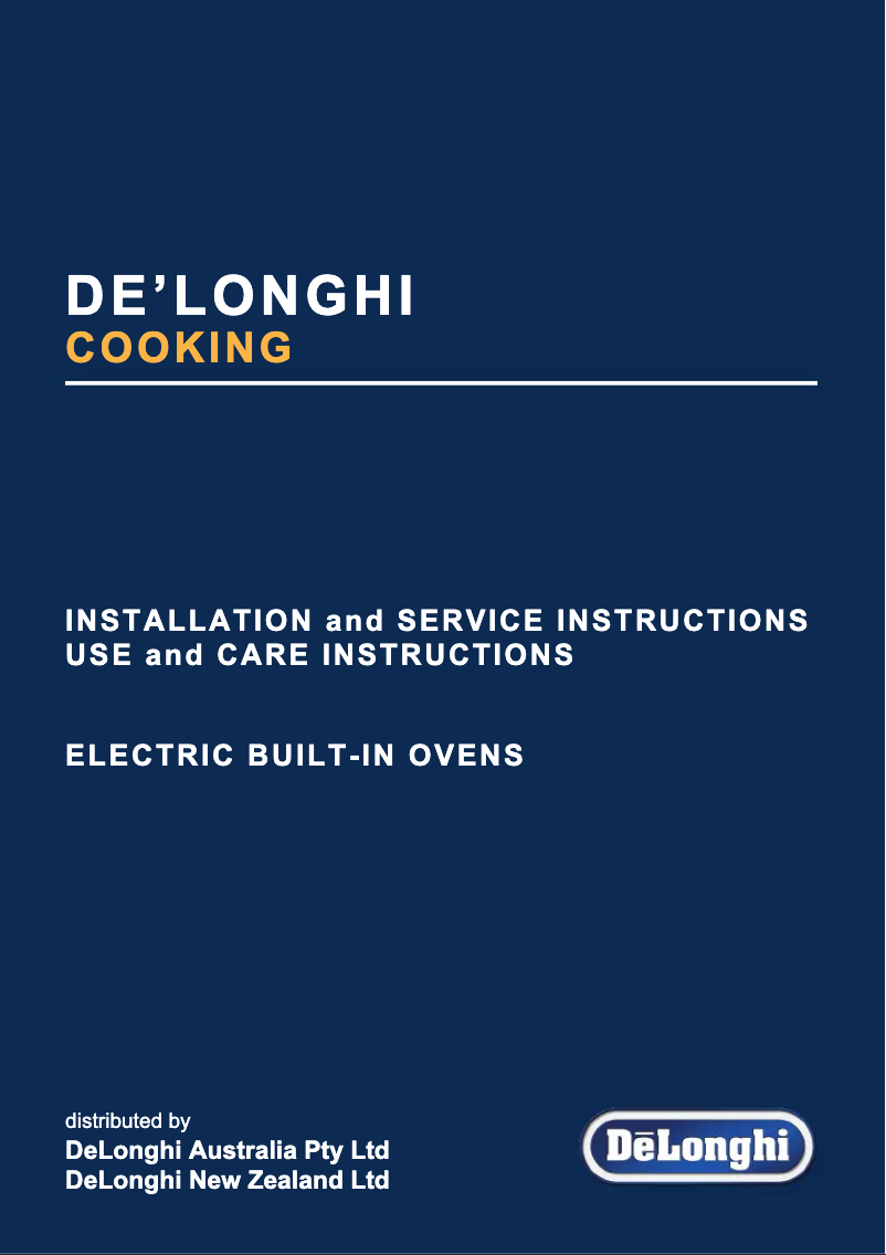 Página 1 del manual Instrucciones / montaje DeLonghi DEL7408