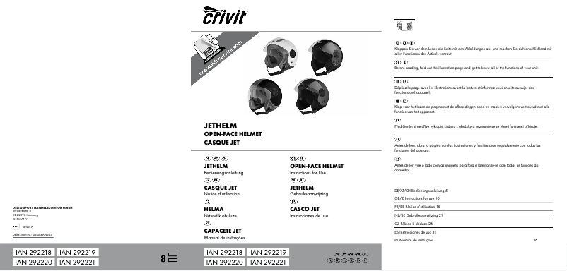 Página nº 1 - Manual de usuario Crivit IAN 306771