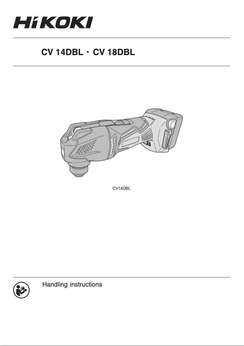 Imagen de la primera página del manual del dispositivo CV18DBL2