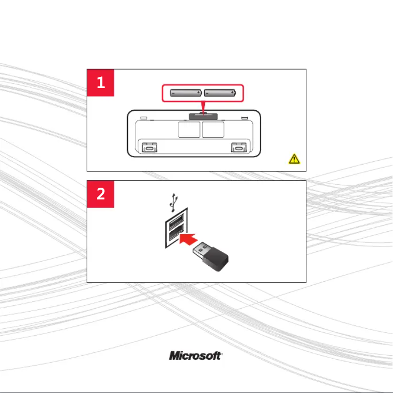 Página nº 1 - Manual de usuario Microsoft Wireless Keyboard 800