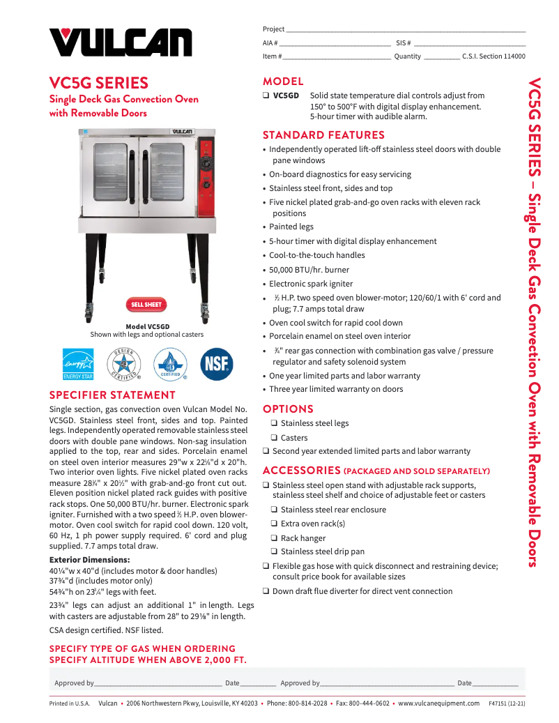 Imagen de la primera página del manual del dispositivo VC5GD