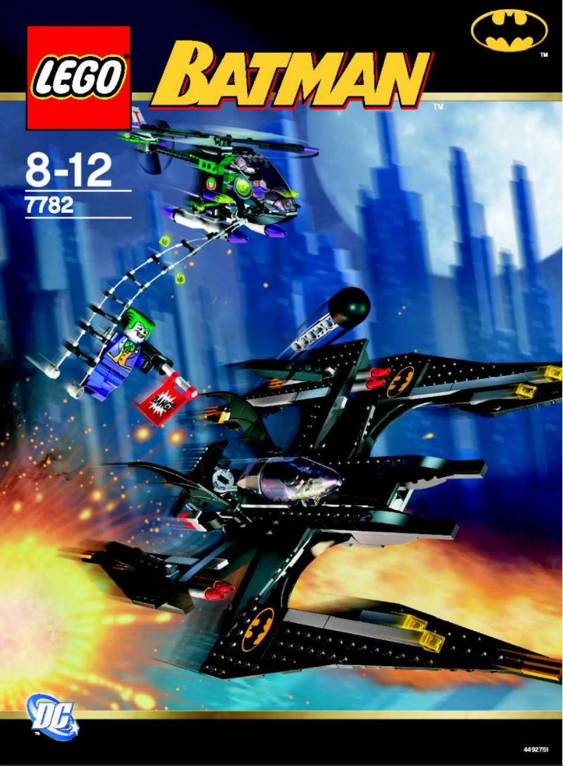 Página 1 del manual Manual de usuario Lego The Batwing (TM): The Joker's Aerial Assault