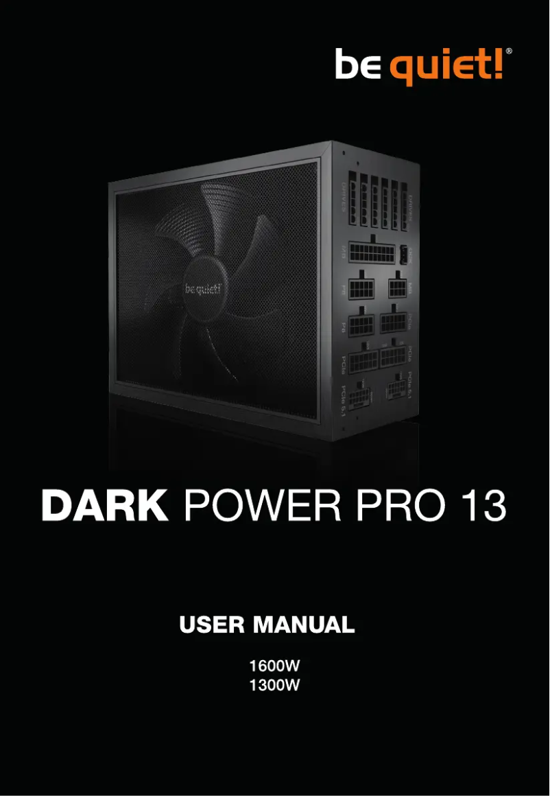 Imagen de la primera página del manual del dispositivo Dark Power Pro 13