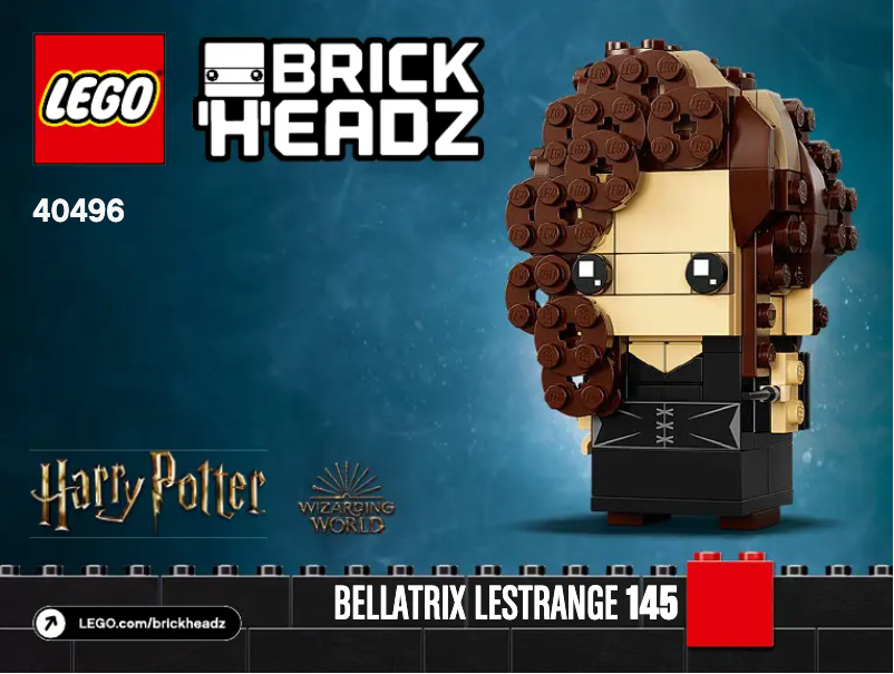 Página 1 del manual Manual de usuario Lego Bricheadz 40496