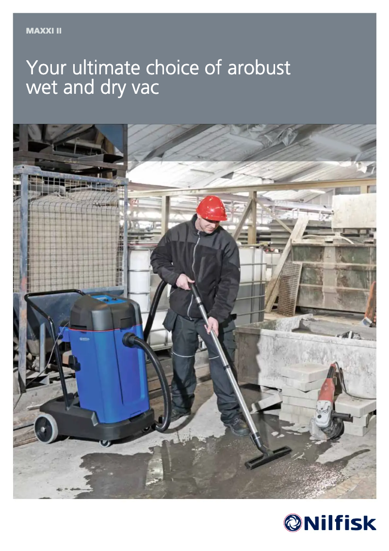 Página nº 1 - Folleto Nilfisk Maxxi II