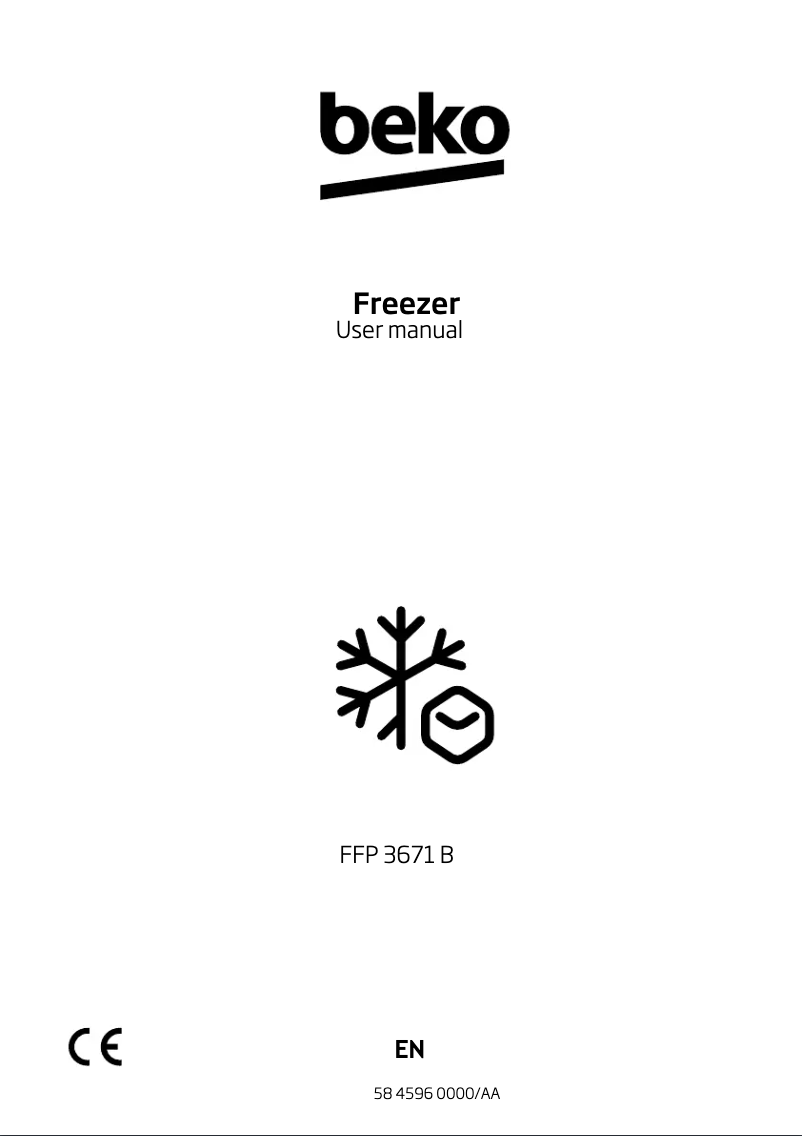 Página 1 del manual Manual de usuario Beko CXFG3790S