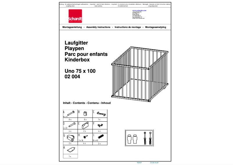 Imagen de la primera página del manual del dispositivo Uno