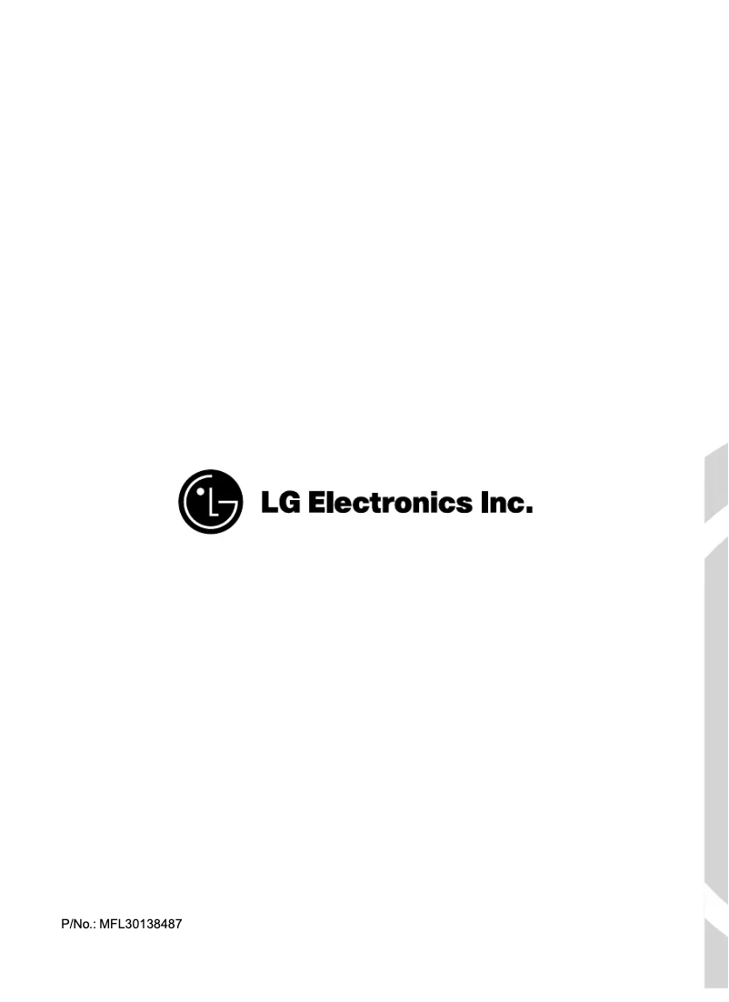 Página 1 del manual Manual de usuario LG WD-14375RD