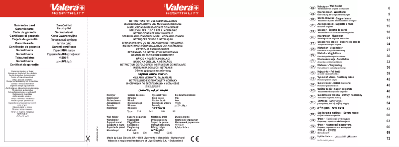 Página 1 del manual Manual de usuario Valera Premium 1200 Compact