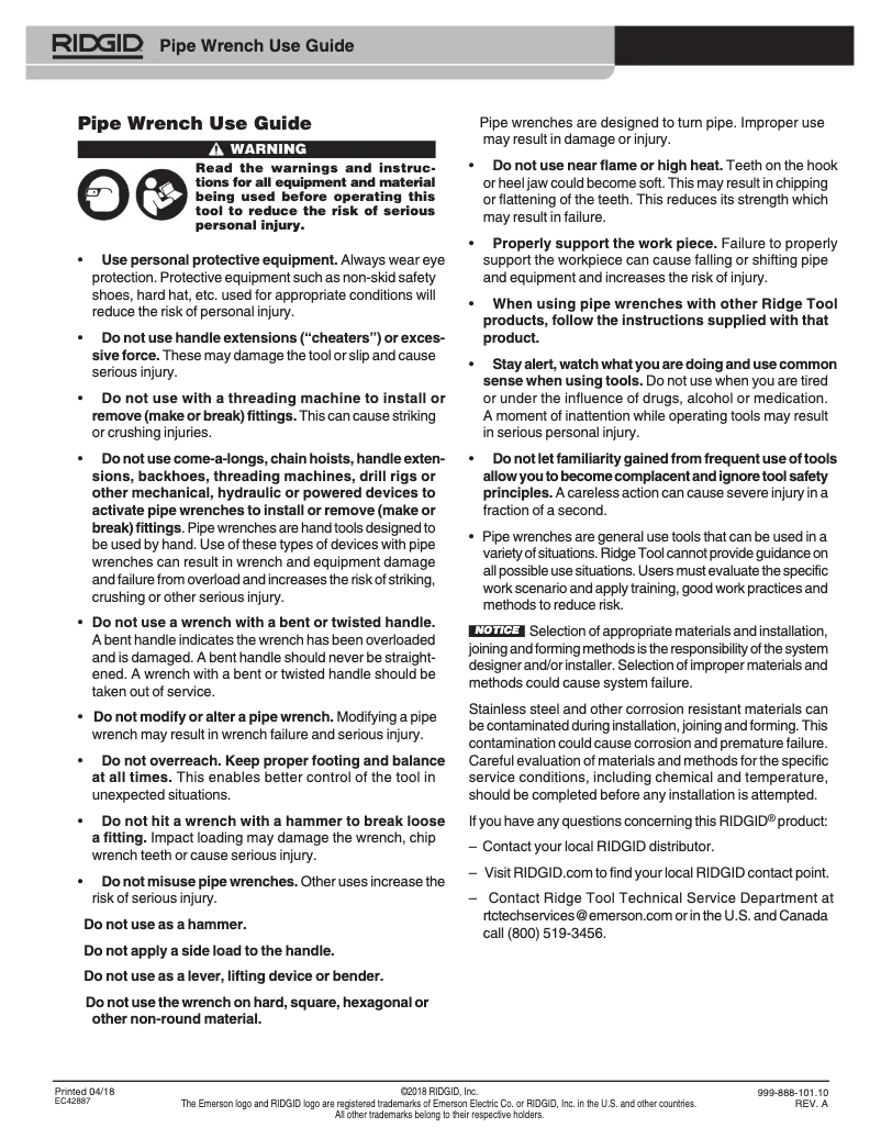 Imagen de la primera página del manual del dispositivo 818