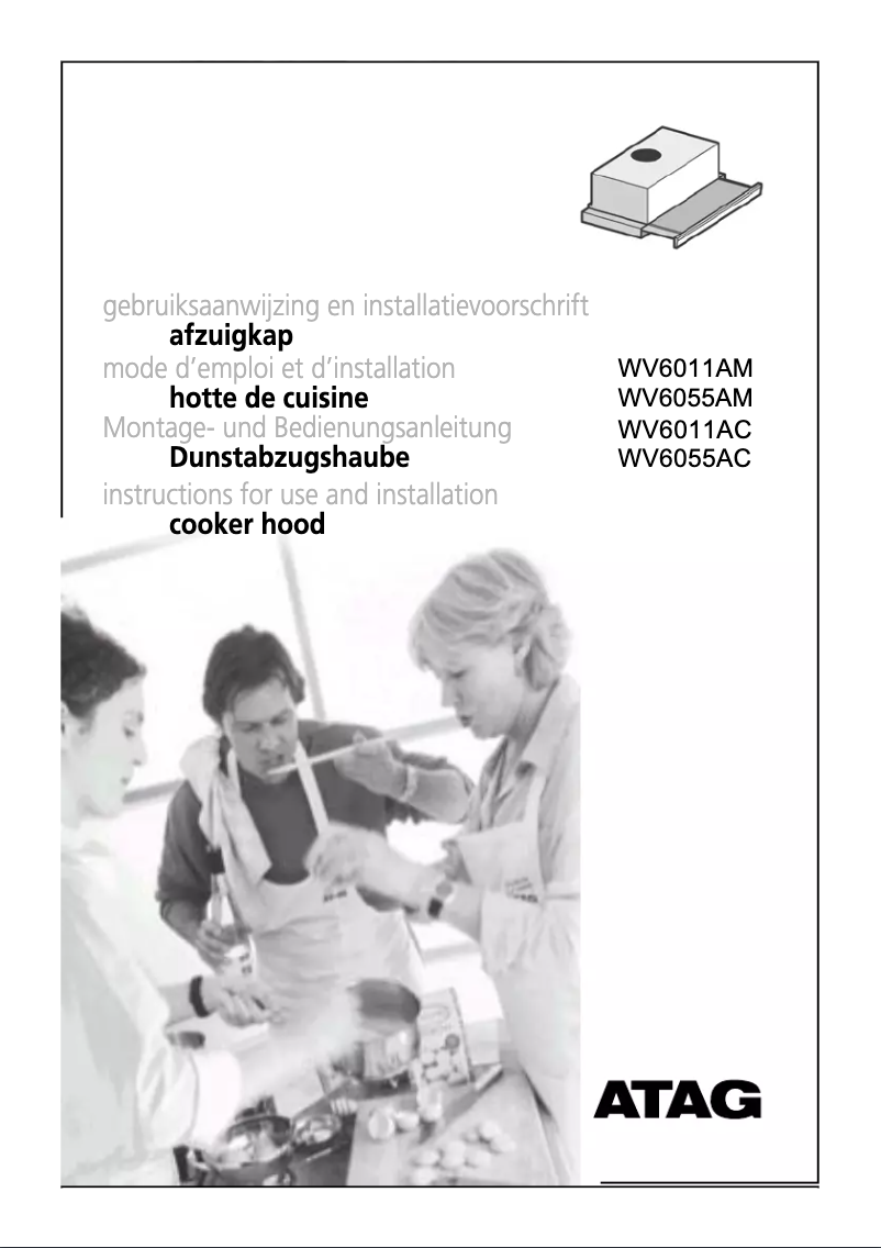 Página 1 del manual Manual de usuario Atag WV6011AM