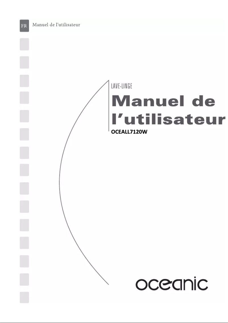 Página 1 del manual Manual de usuario Oceanic OCEALL7120W