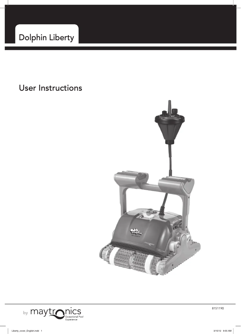 Imagen de la primera página del manual del dispositivo Dolphin M5 Liberty