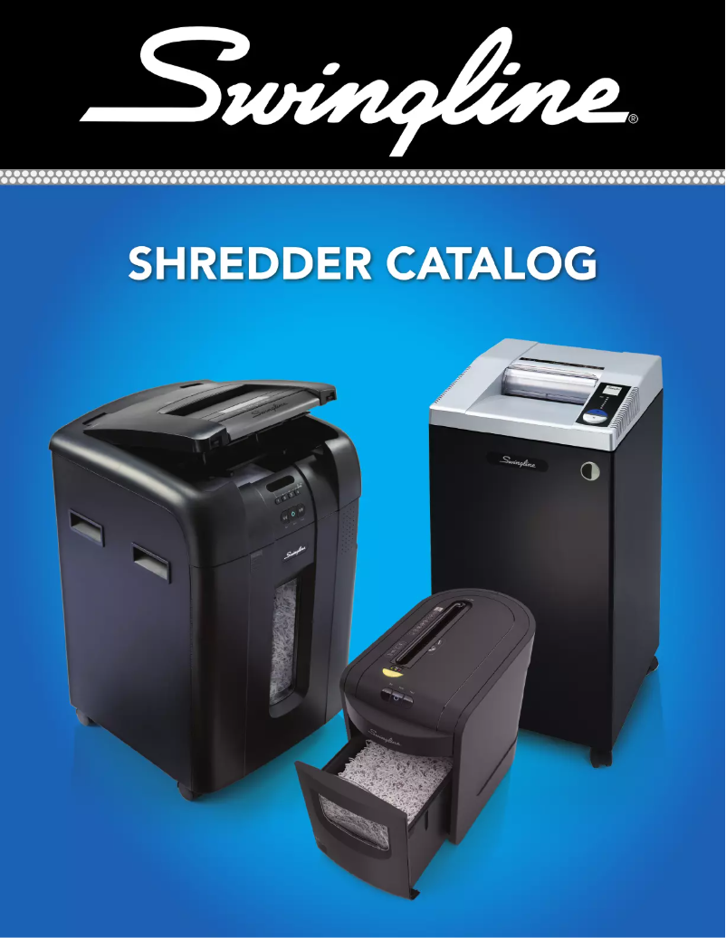 Página nº 1 - Folleto Swingline Stack-and-Shred 60X