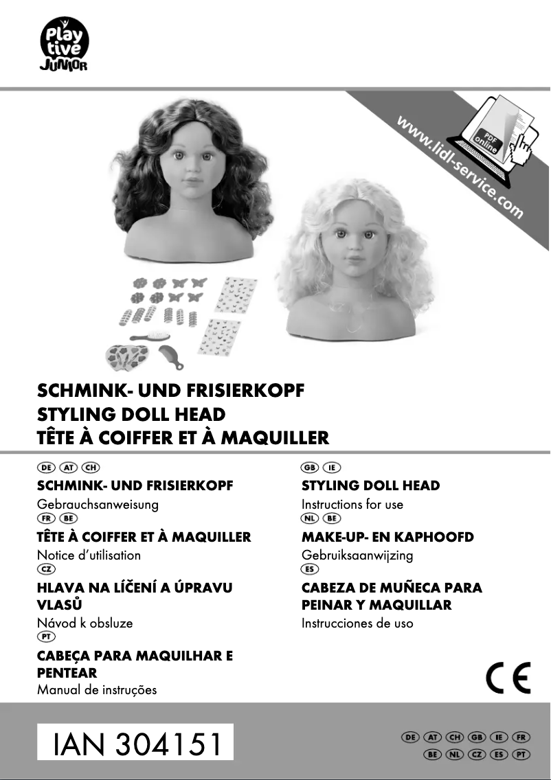 Imagen de la primera página del manual del dispositivo IAN 304151