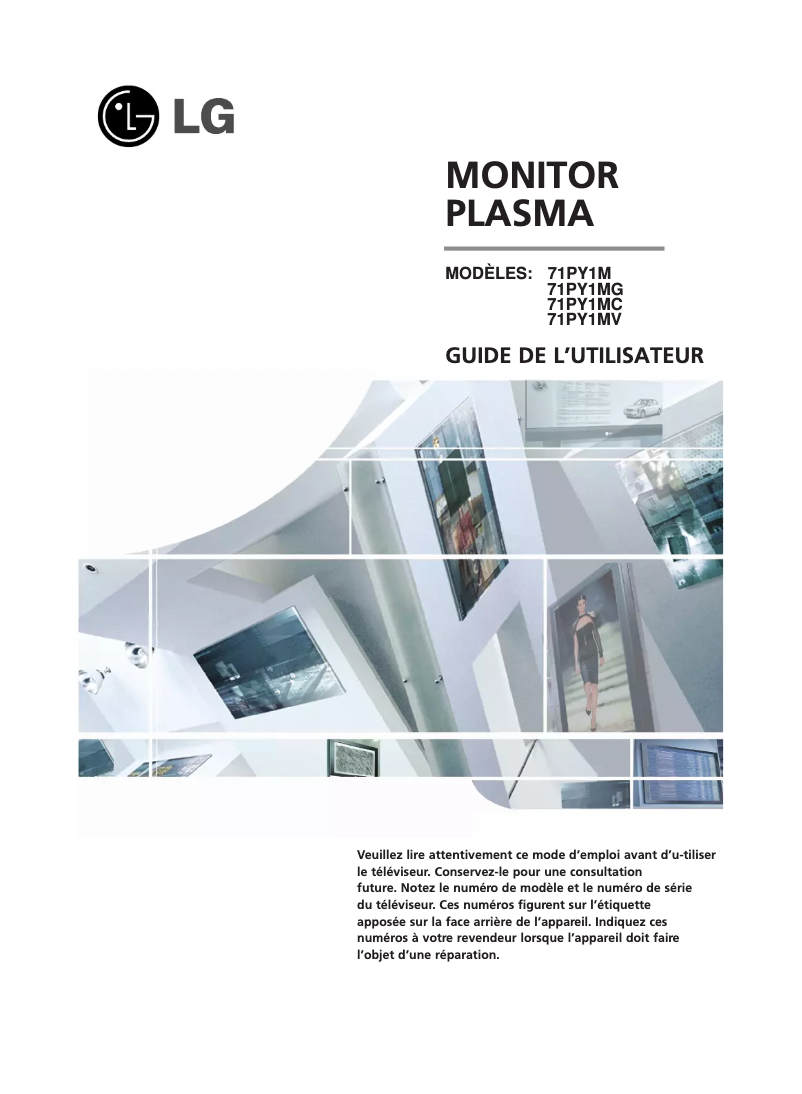 Imagen de la primera página del manual del dispositivo 71PY1M