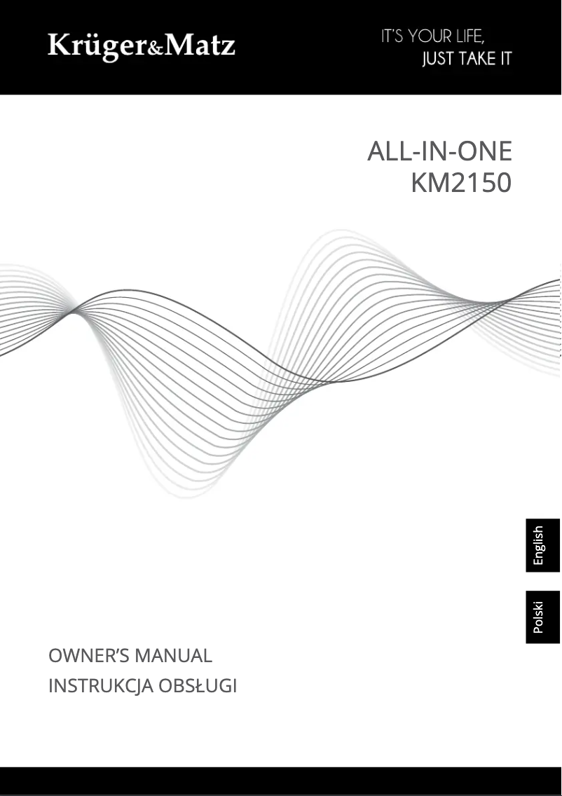 Página 1 del manual Manual de usuario Krüger&Matz KM2150