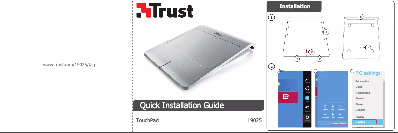 Página nº 1 - Manual de usuario Trust Glyte