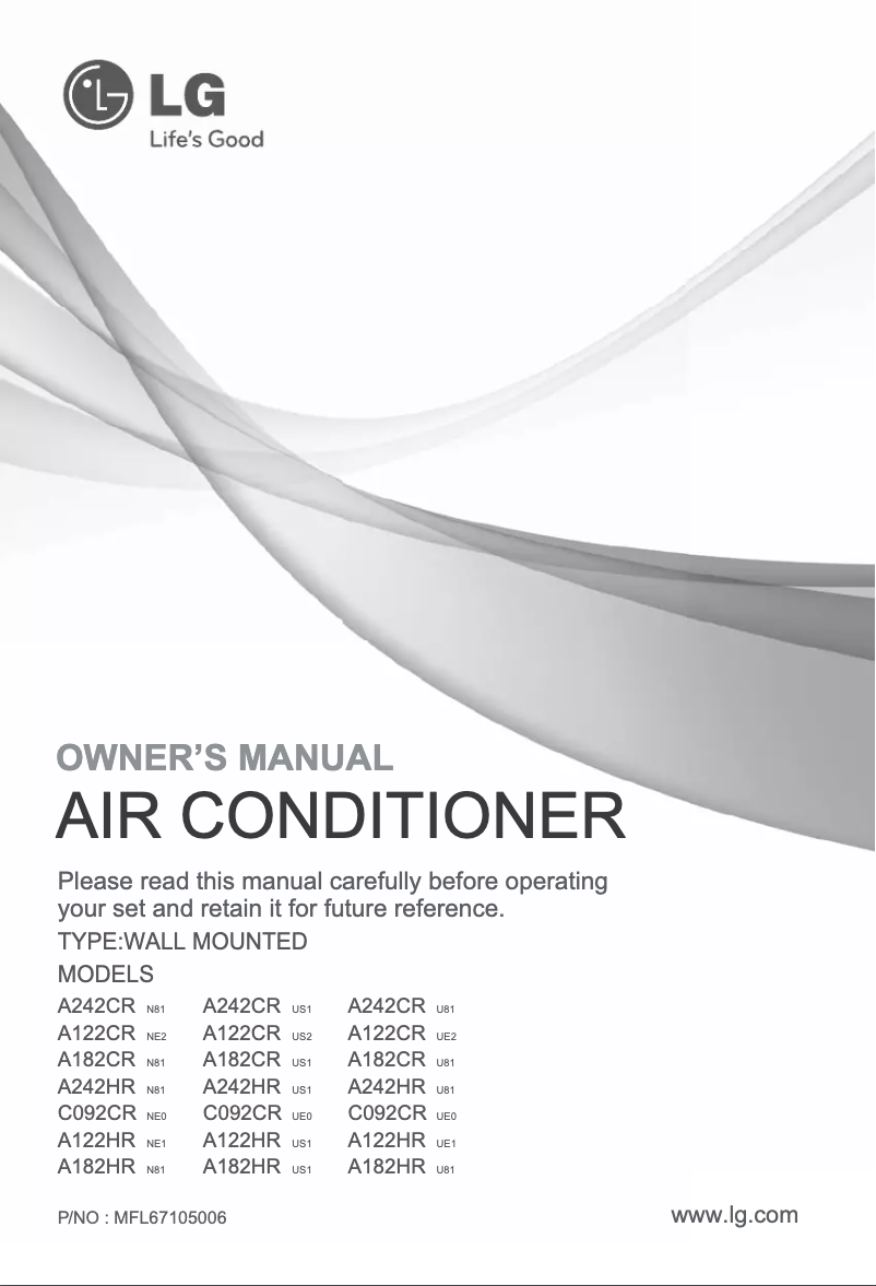 Imagen de la primera página del manual del dispositivo SL122CR