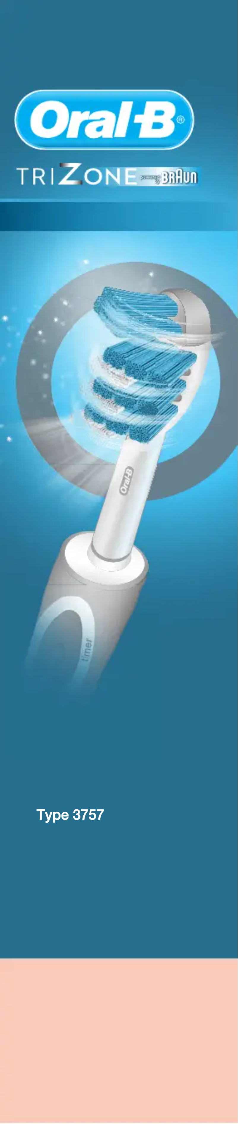 Imagen de la primera página del manual del dispositivo Vitality Plus TriZone