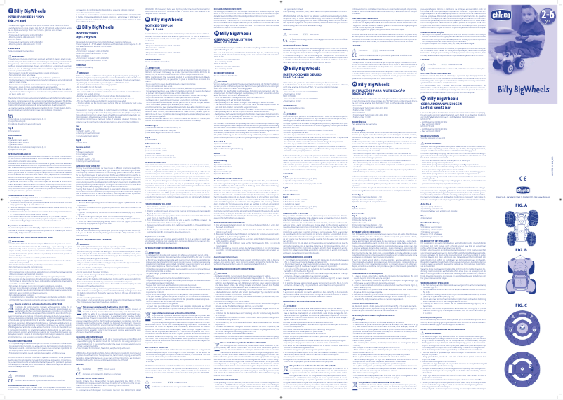 Página 1 del manual Manual de usuario Chicco Billy BigWheels