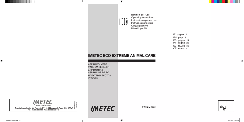 Imagen de la primera página del manual del dispositivo 8119t