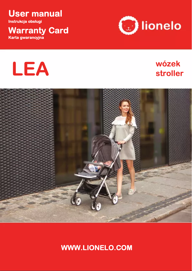 Imagen de la primera página del manual del dispositivo Lea