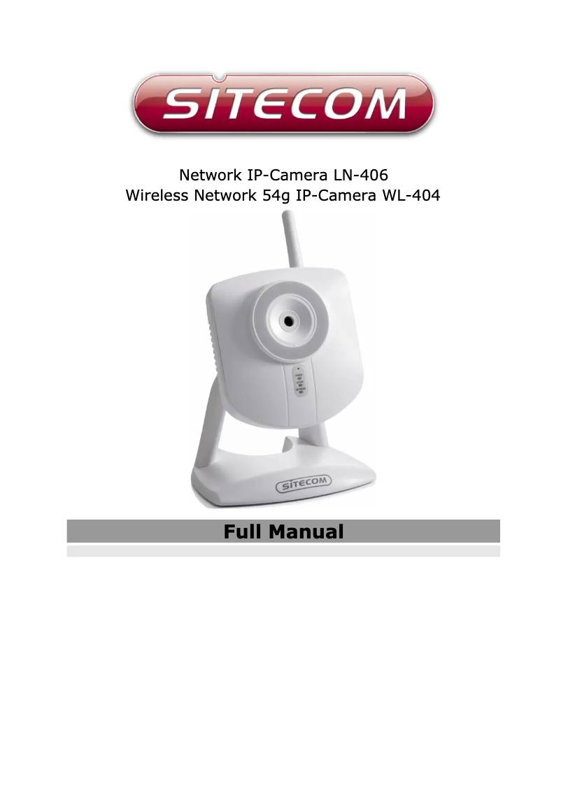 Página 1 del manual Manual de usuario Sitecom WL-404