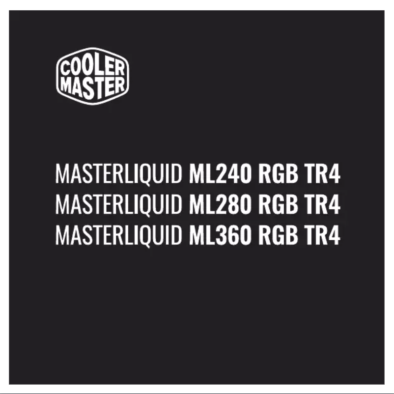 Página 1 del manual Manual de usuario Cooler Master MasterLiquid ML360 RGB TR