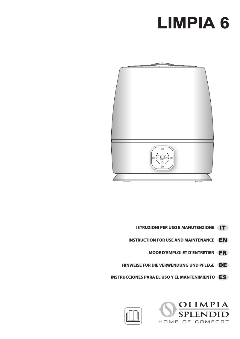 Imagen de la primera página del manual del dispositivo Limpia 6