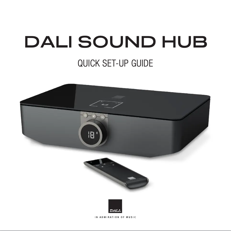 Imagen de la primera página del manual del dispositivo BluOS NPM-1