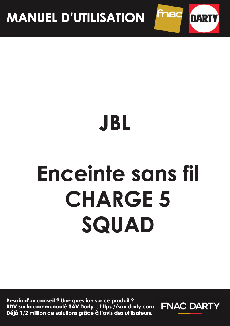 Página 1 del manual Manual de usuario JBL Charge 5
