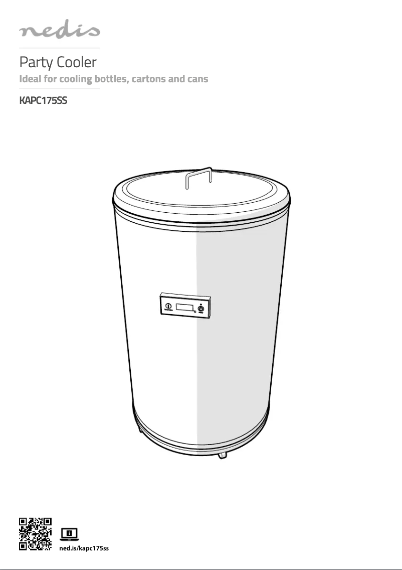 Página 1 del manual Manual de usuario Nedis KAPC175SS