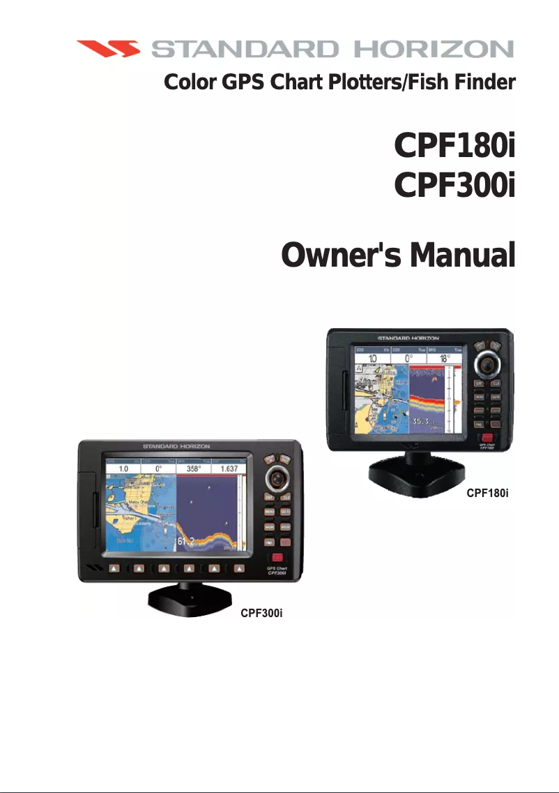 Imagen de la primera página del manual del dispositivo CPF300i