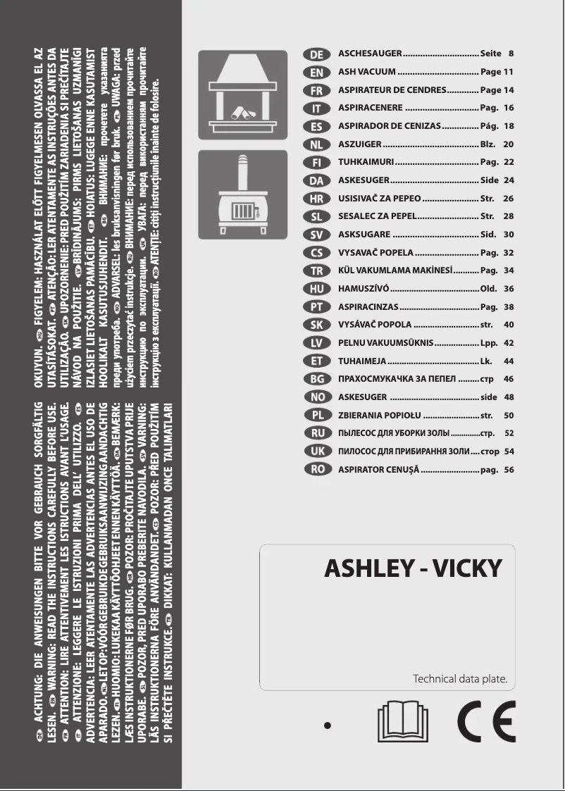Imagen de la primera página del manual del dispositivo Ashley 410