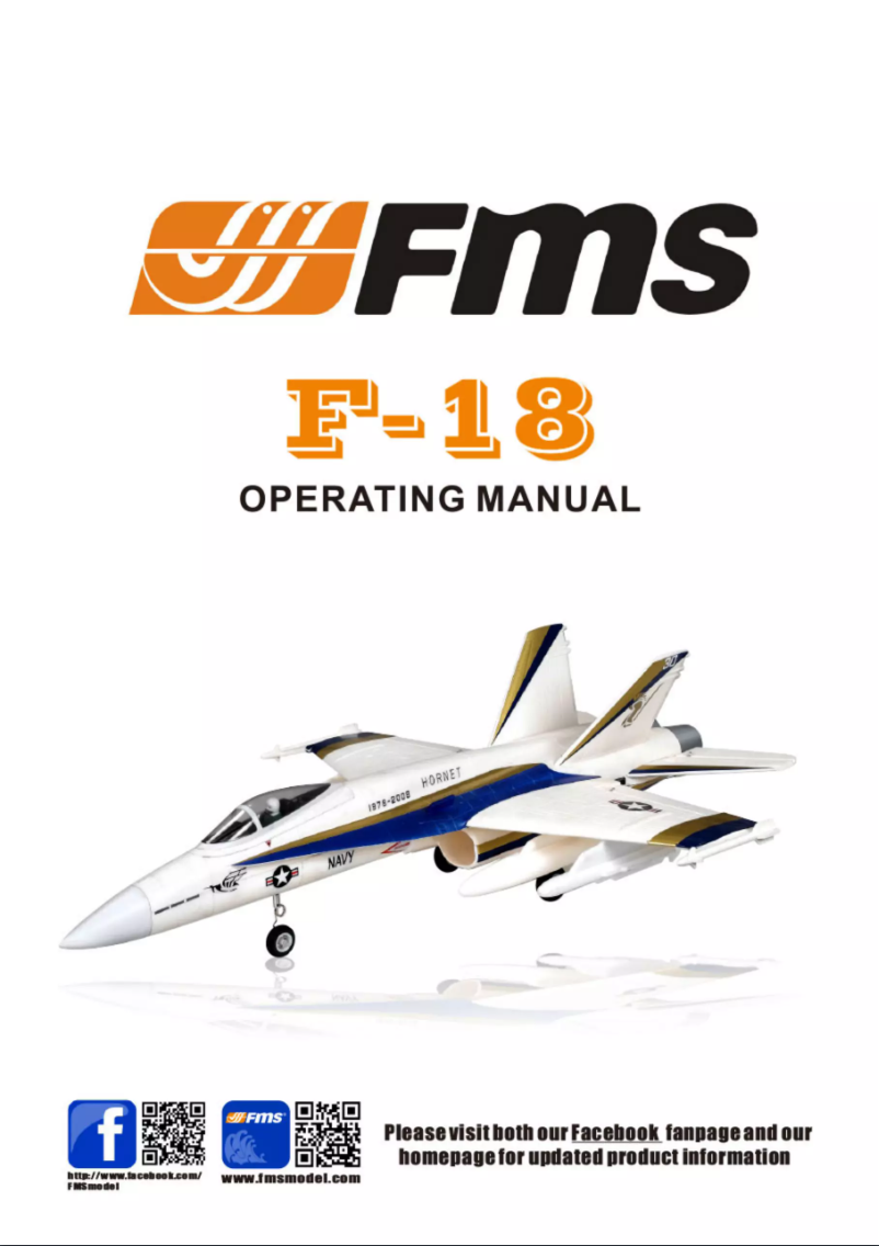 Imagen de la primera página del manual del dispositivo F18 Vigilantes