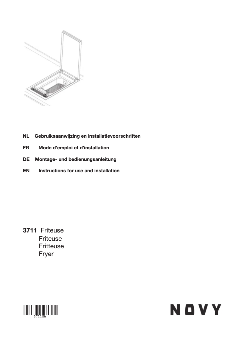 Imagen de la primera página del manual del dispositivo 3711