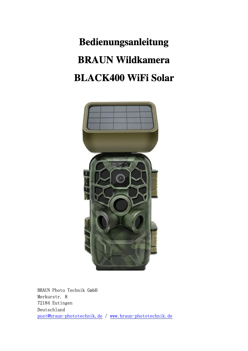 Página nº 1 - Manual de usuario Braun Black 400