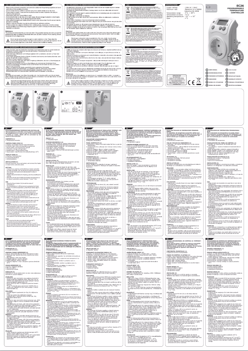 Imagen de la primera página del manual del dispositivo EC26