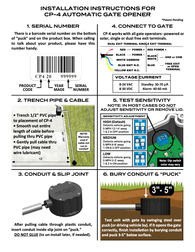 Imagen de la primera página del manual del dispositivo 50-CP4