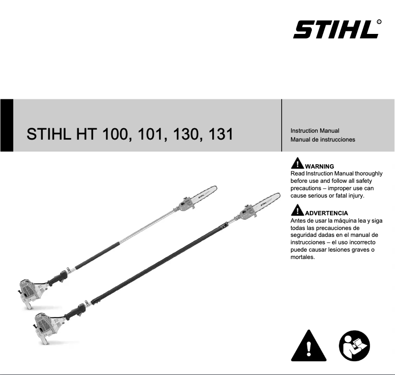 Página 1 del manual Manual de usuario Stihl HT 131