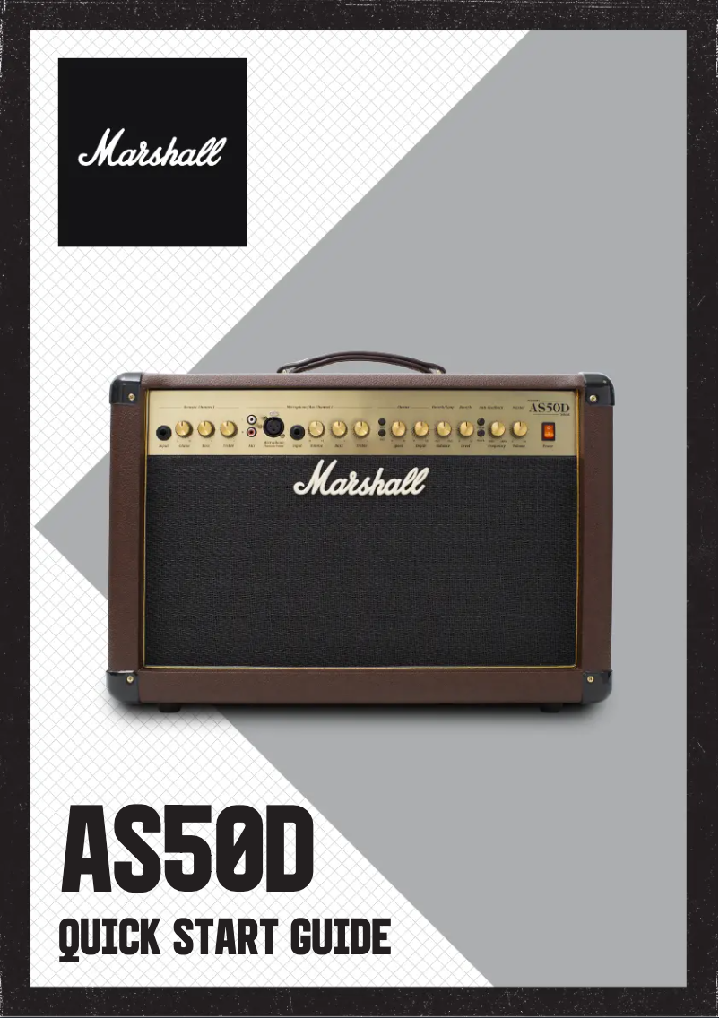 Imagen de la primera página del manual del dispositivo AS50D