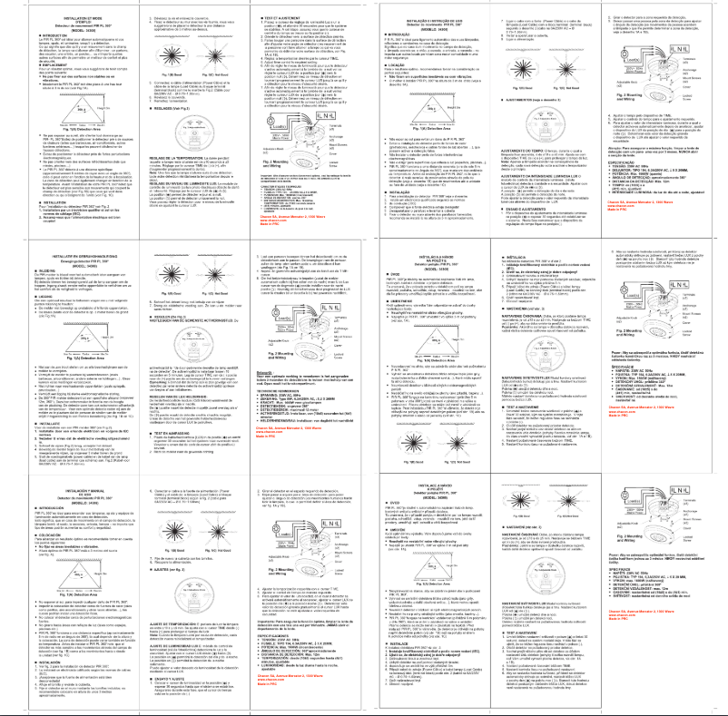 Imagen de la primera página del manual del dispositivo 34308